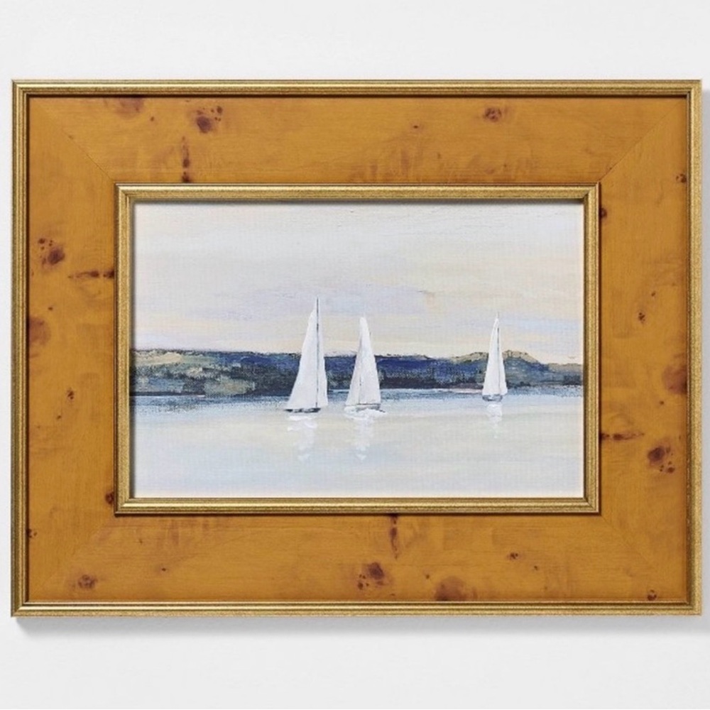 Studio McGee Threshold Sailboat Wall Art